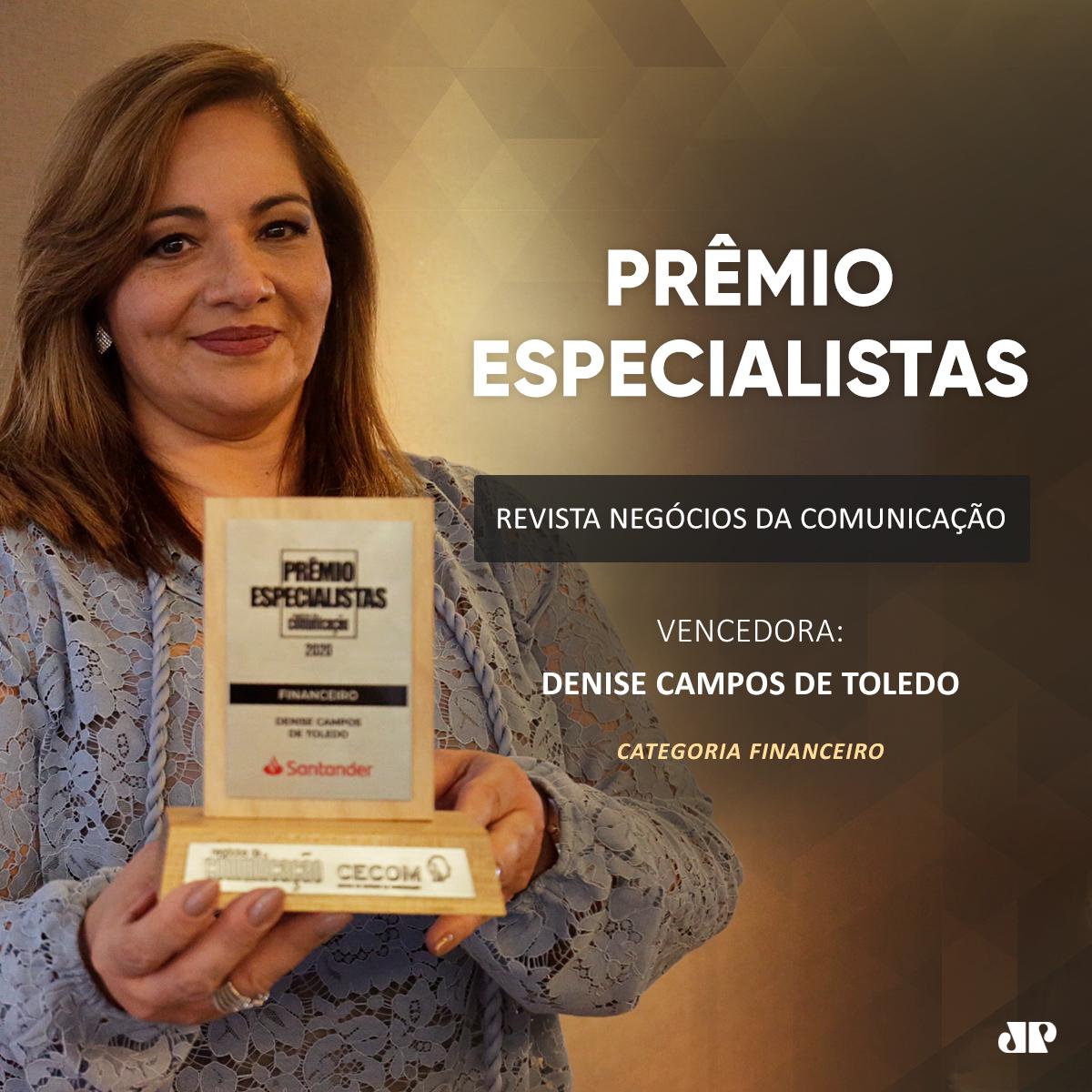 Prêmio Especialistas 2020 — categoria Financeiro